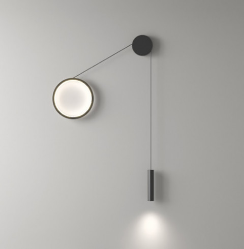 Настенный светодиодный светильник Inodesign Hook Left 44.9053